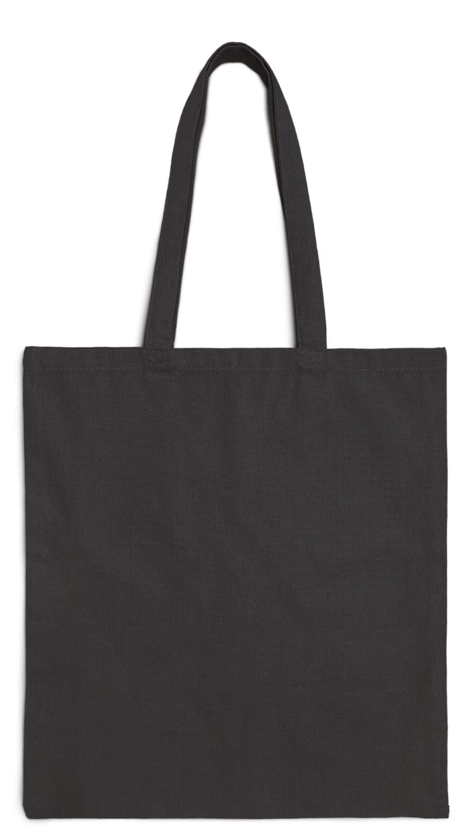 Floral Tote Bag Black 15" x 16" Cotton Canvas Print on One Side. " Beachside Flowers" (Personalize it)