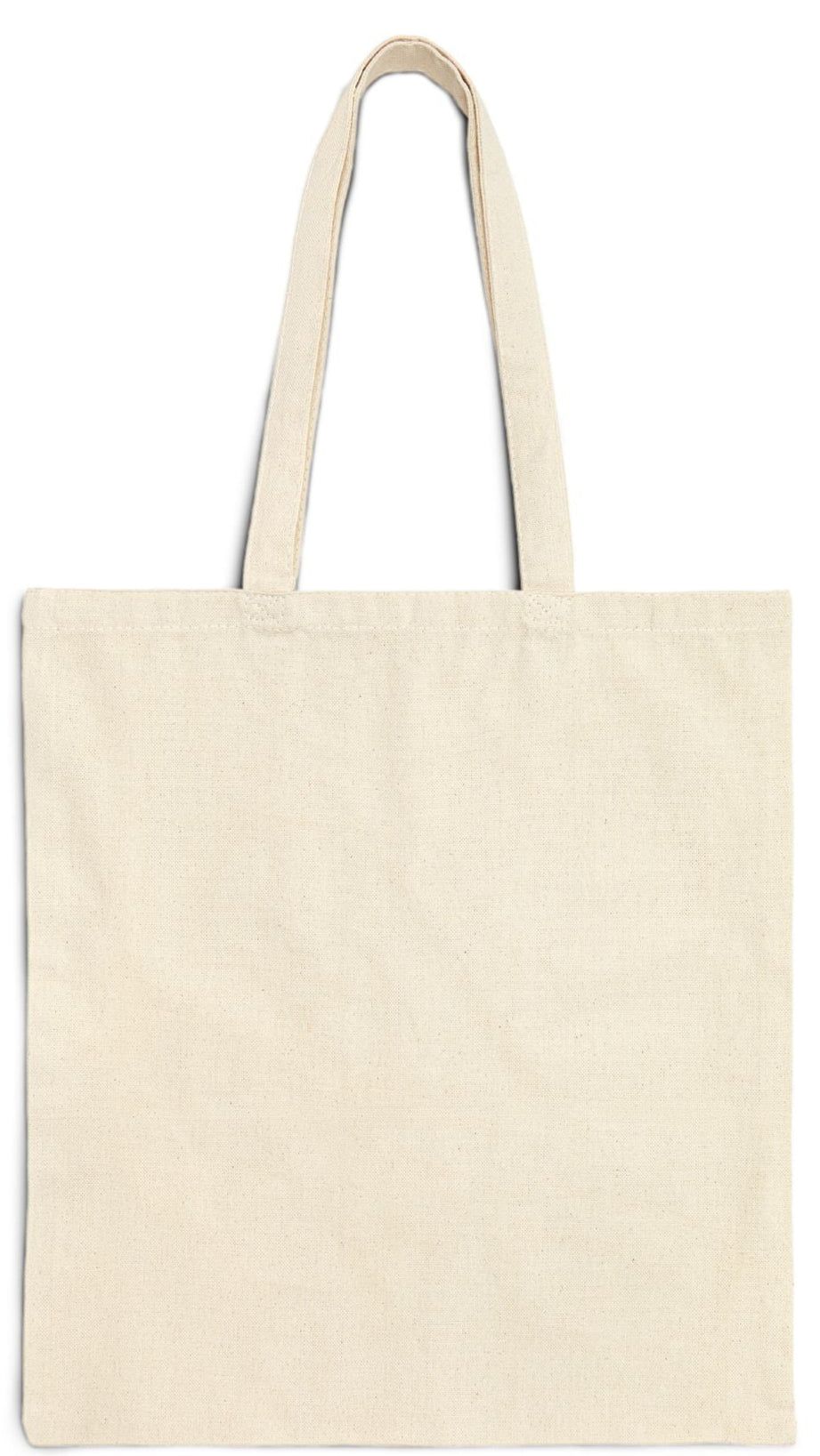 Food Tote Bag Natural Color 15" x 16" Cotton Canvas Print on One Side. "Seashore Food" Bag.