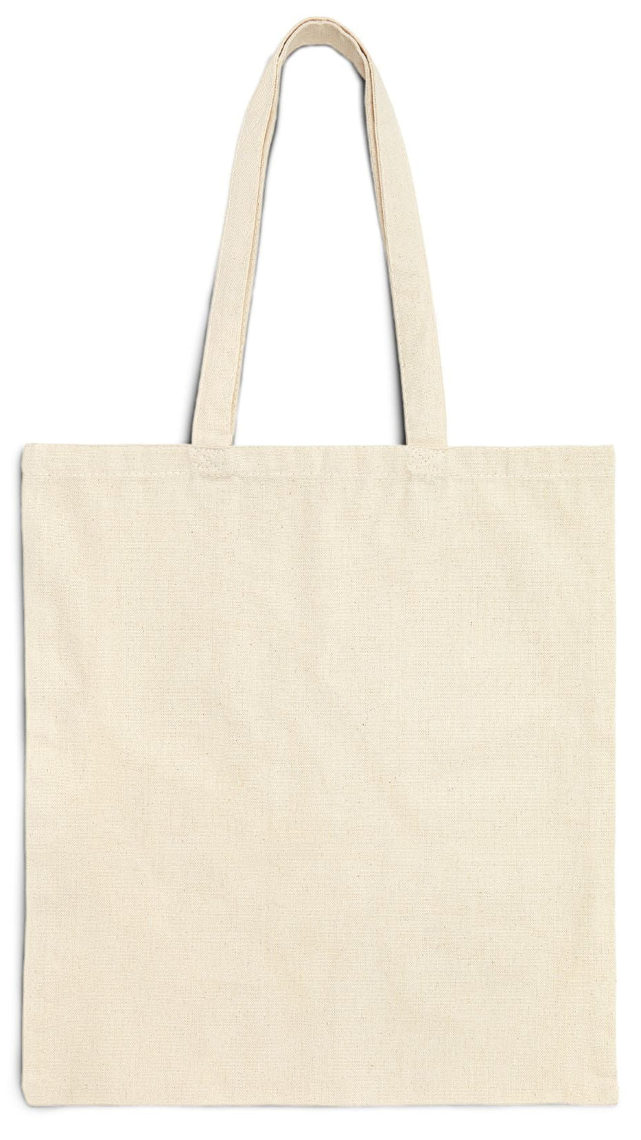 Book Tote Bag Natural Color 15" x 16" Cotton Canvas Print on One Side. "Books on the Sand"