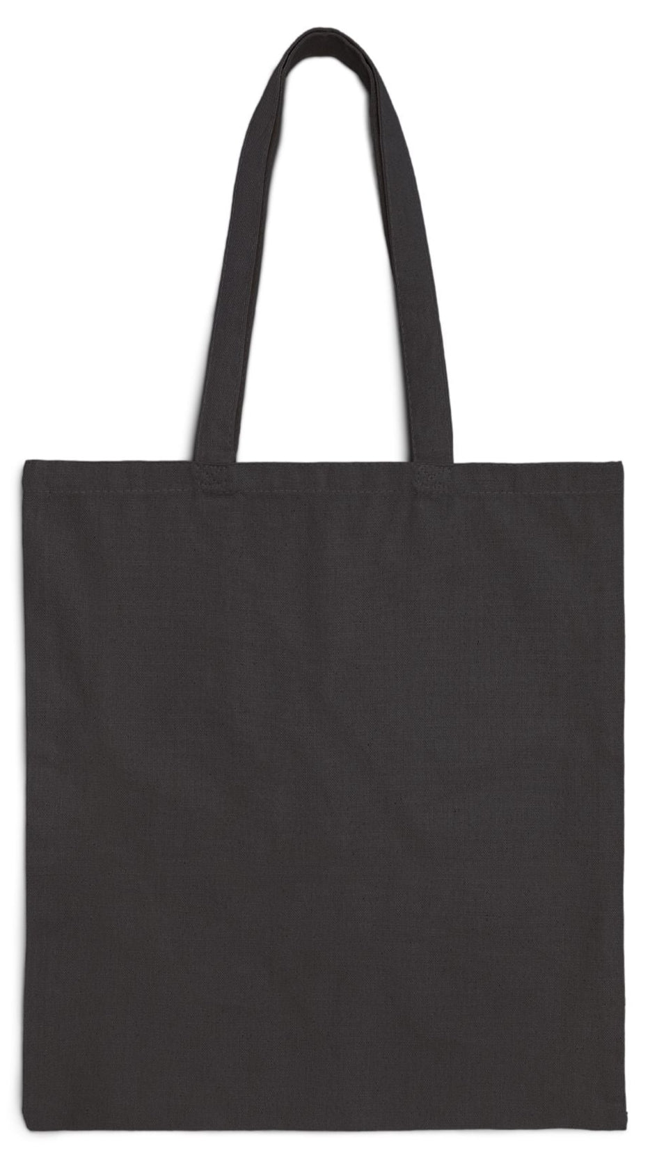Food Tote Black 15" x 16" Cotton Canvas Print on One Side. "Seashore Food Bag"