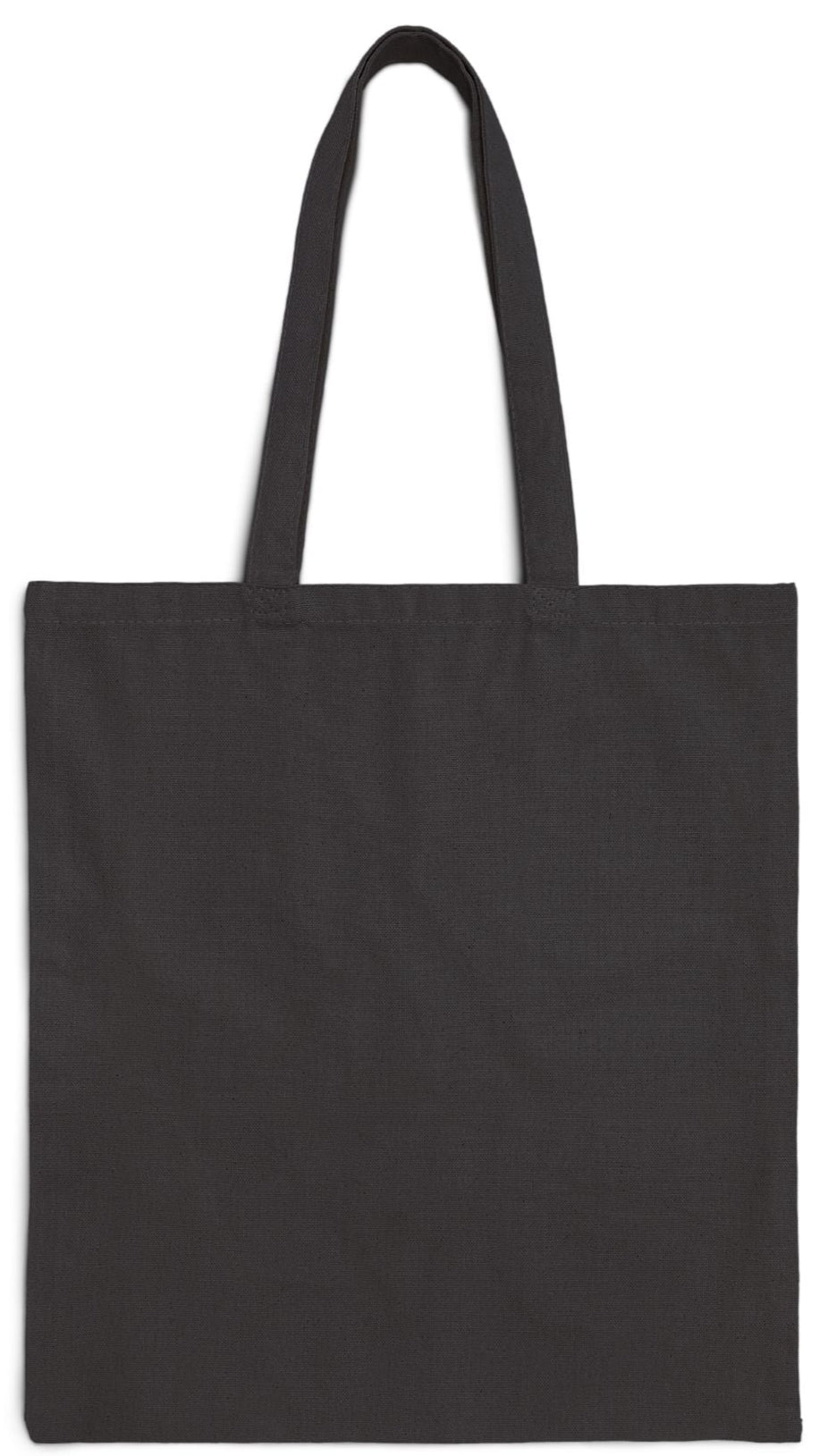 Birthday Tote Bag Black 15" x 16" Cotton Canvas Print on One Side. "Beach Sand Birthday"