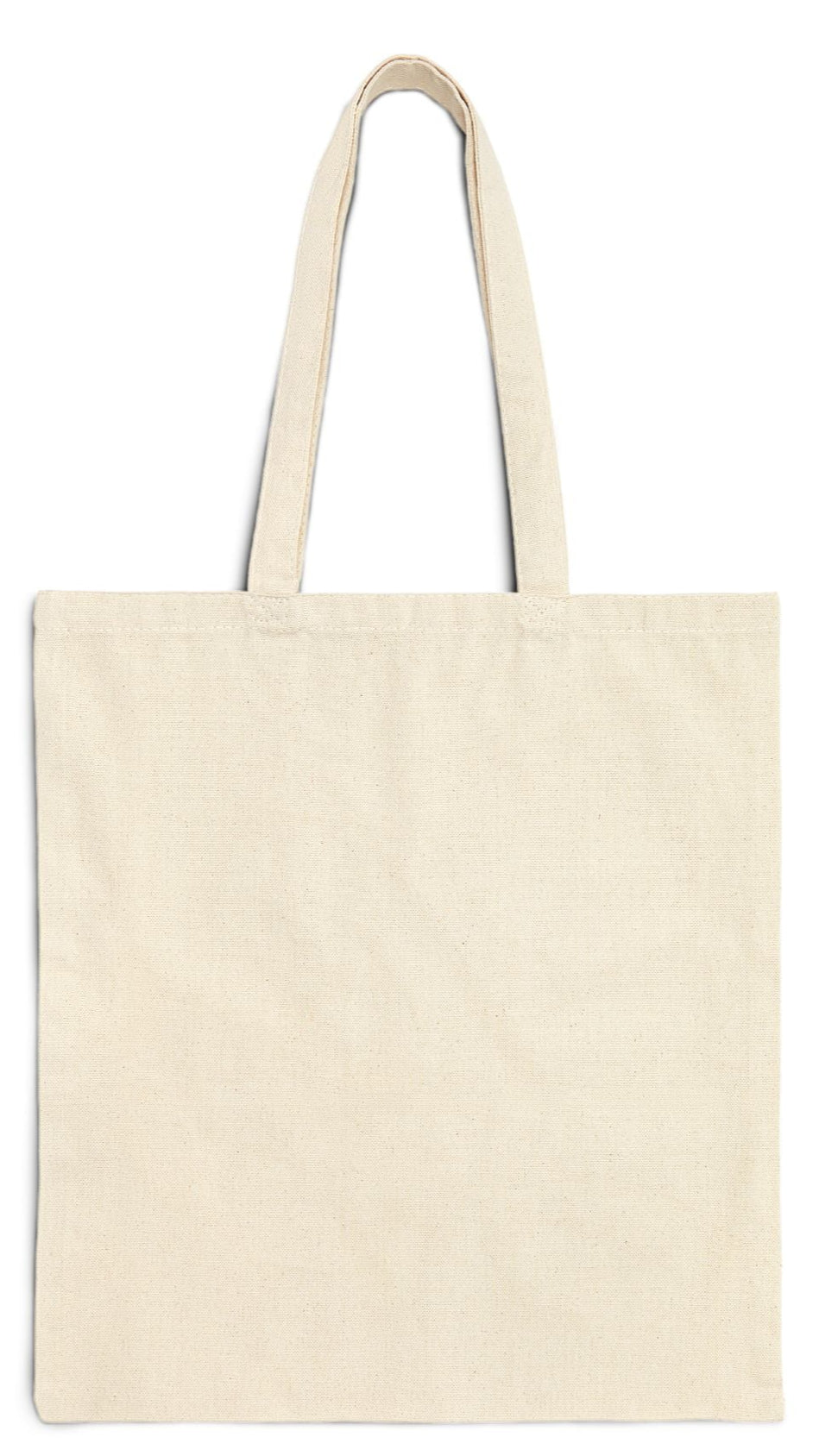 Birthday Tote Bag Natural Color 15" x 16" Cotton Canvas Print on One Side. "Beach Birthday"