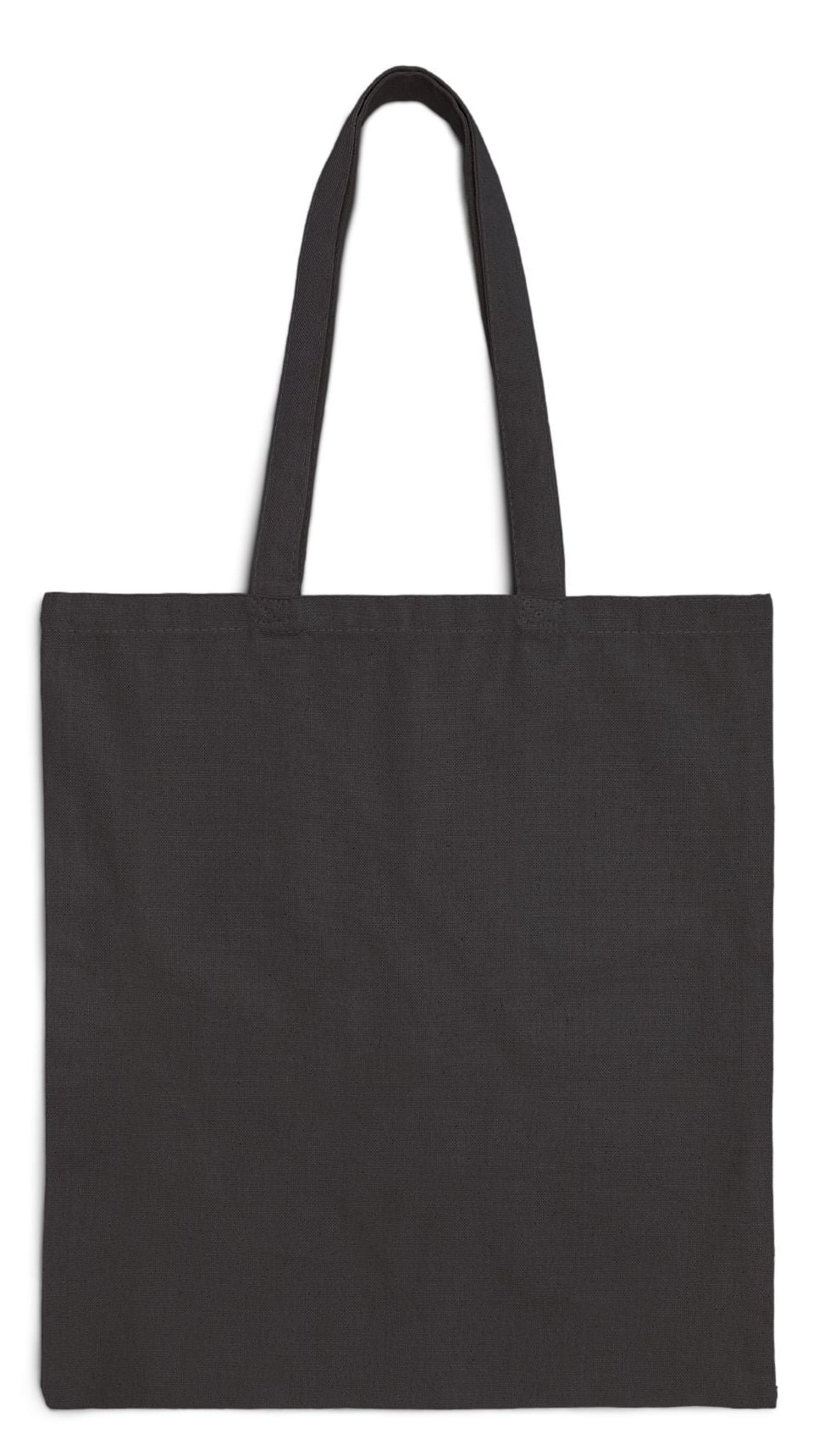 Beach Tote Bag Black 15" x 16" Cotton Canvas Print on One Side. "Sunny Seaside Bag"(Personalize it)