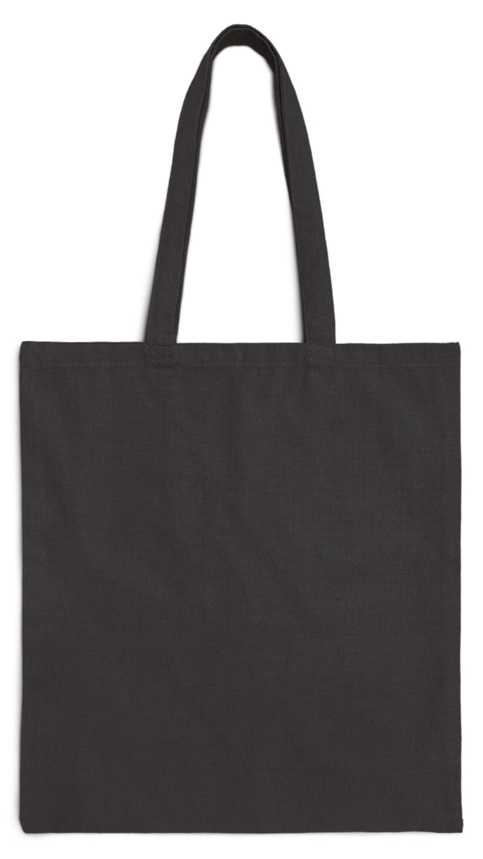 Birthday Tote Bag Black 15" x 16" Cotton Canvas Print on One Side. "Shoreline Birthday"
