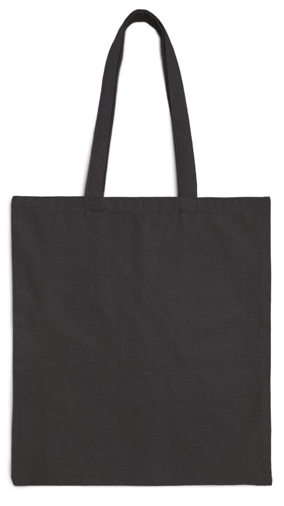 Floral Cotton Canvas Black Tote Bag 15" x 16" Print on one side. " Seaside Flowers"