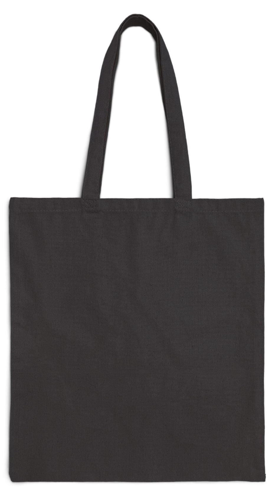Floral Tote Bag Black 15” x 16” Cotton Canvas Print on One Side. "Shoreline Flowers in a Bottle"