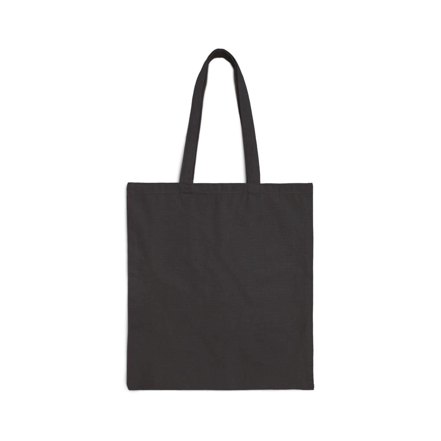 Gym Tote Bag Black 15” x 16” Cotton Canvas Print on One Side. "Shoreline Gym Bag"(Personalize it)