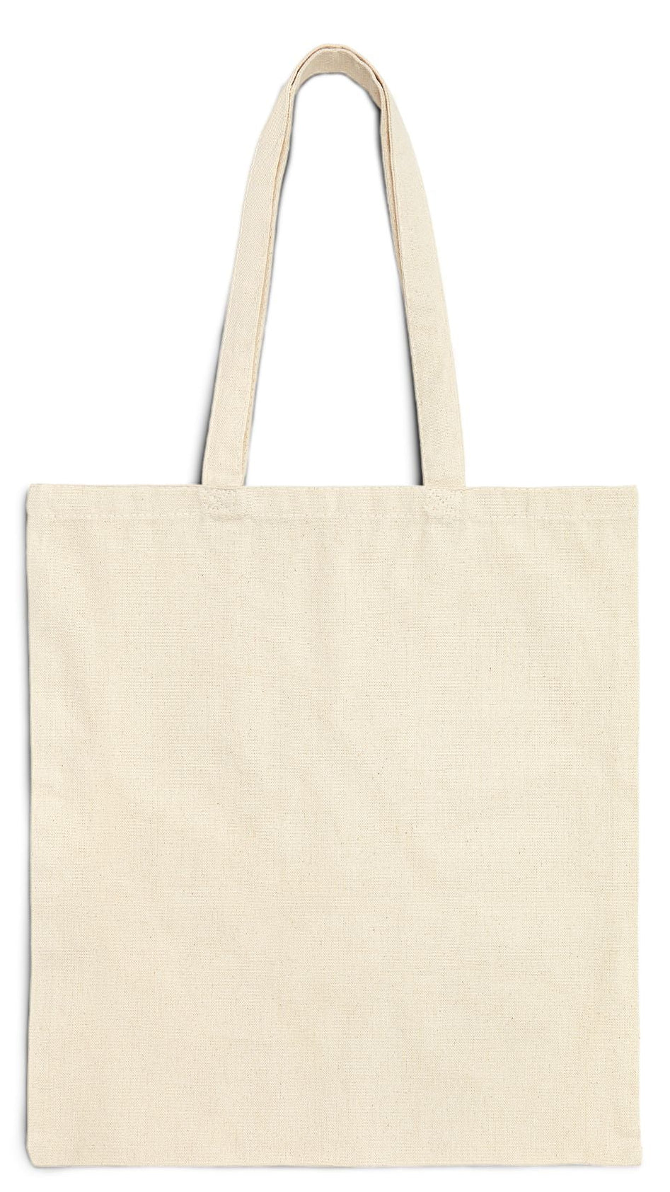 Beach Tote Bag Natural Color 15" x 16" Cotton Canvas Print on One Side. "Shore Bird"(Personalize it)