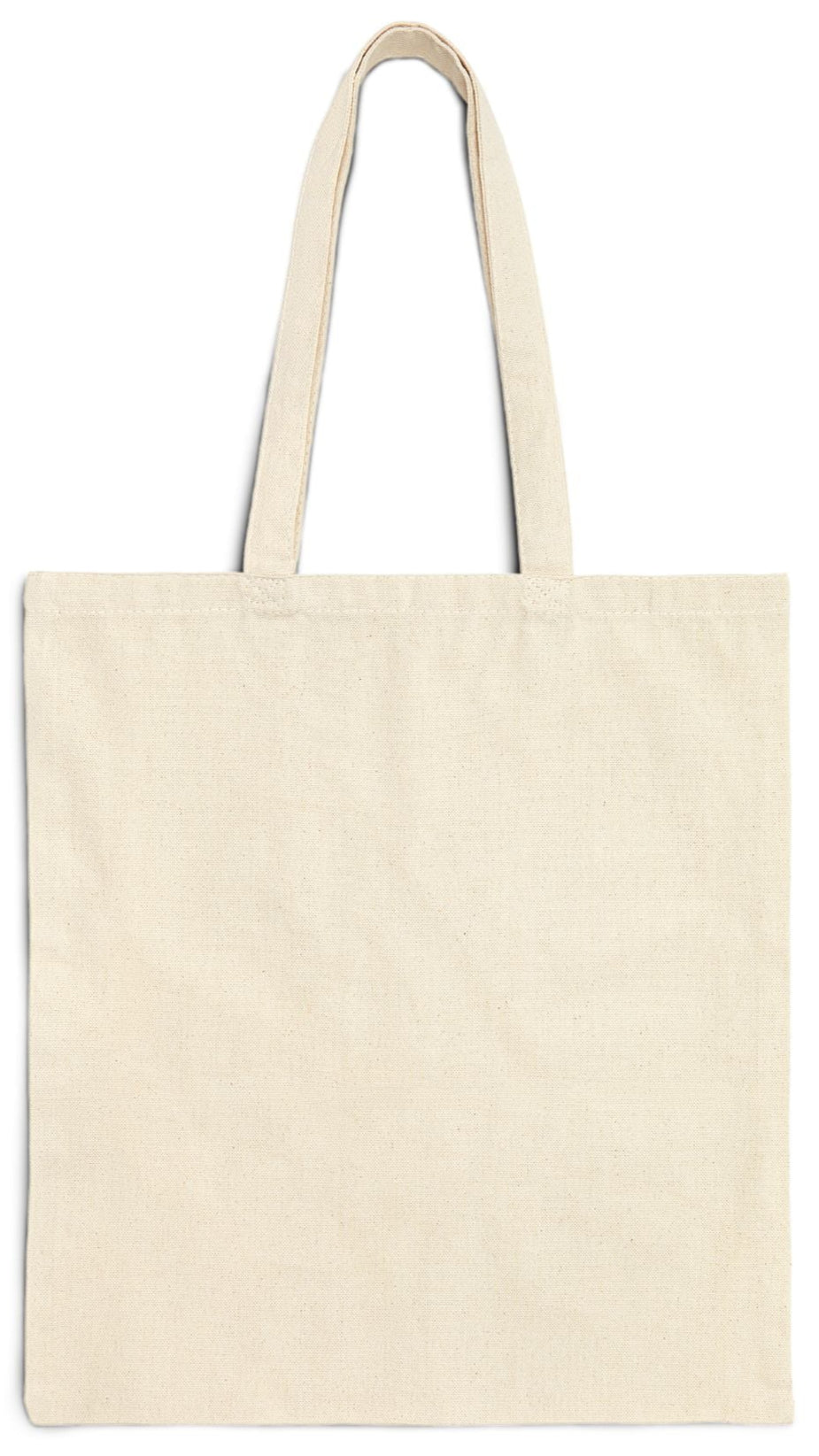 Floral Tote bag Natural Color 15" x 16" Cotton Canvas Print on One Side. "Beachy Flowers"