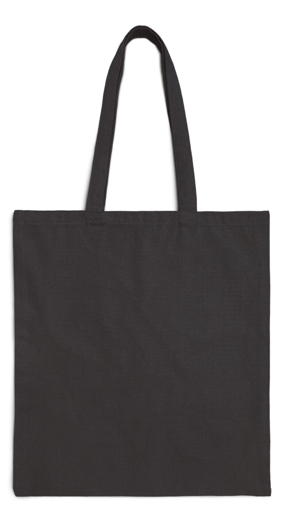 Floral Black Tote Bag 15" x 16" Cotton Canvas Print on One Side. " Seaside Flowers" (Personalize it)