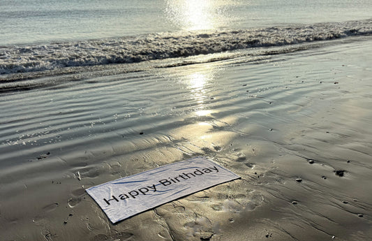 Digital Birthday Card|Seaview Happy Birthday| Send or Print