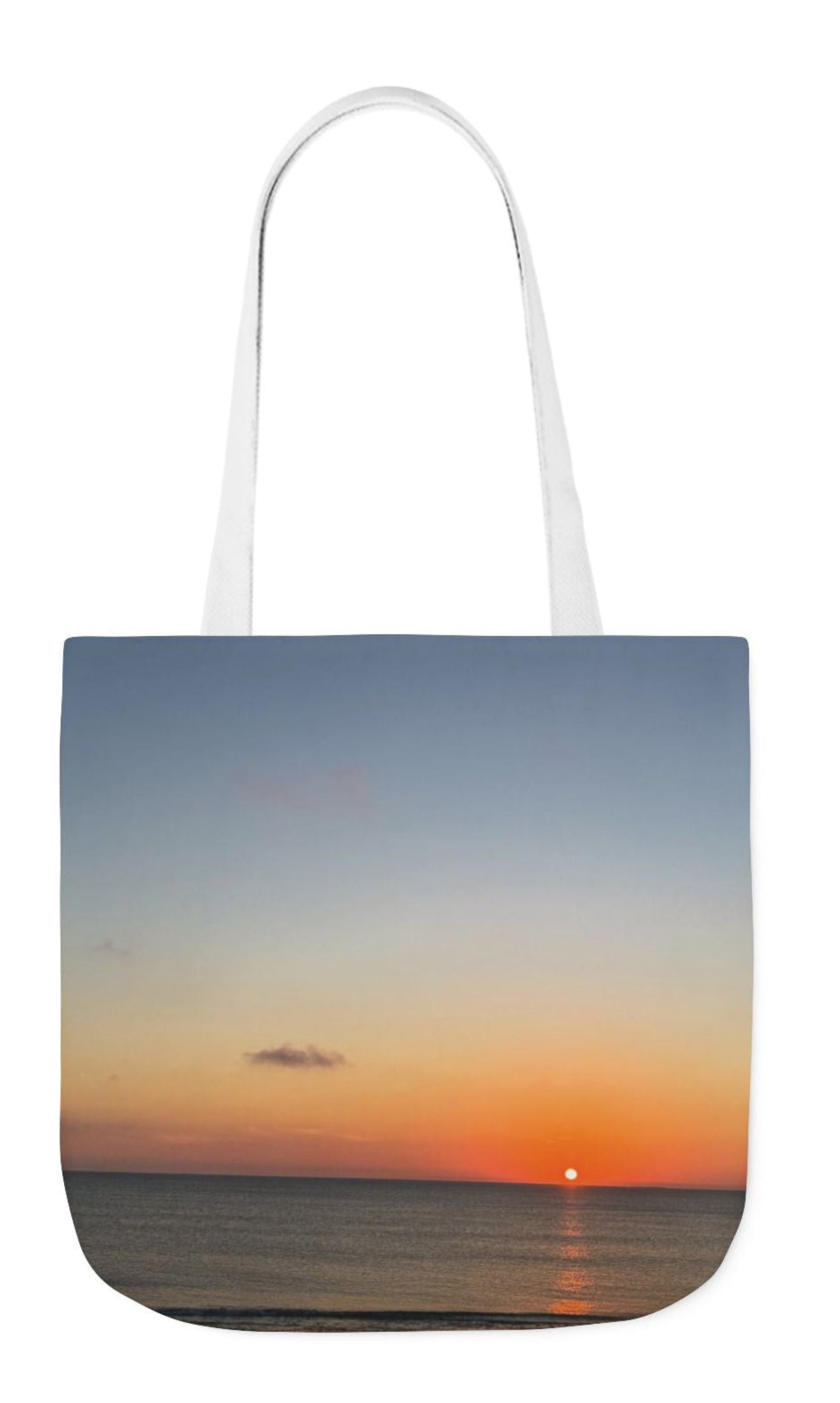 pet tote bag 13 x 13 white handles seasunrising