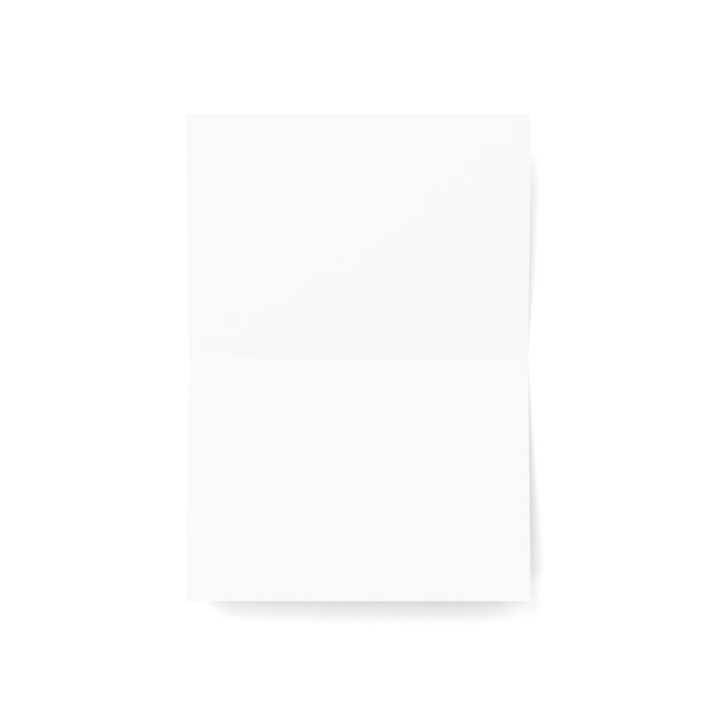 Christmas Cards 10 Pack with Envelopes Blank Inside 5" Width 7" Height  "Beachfront Christmas"