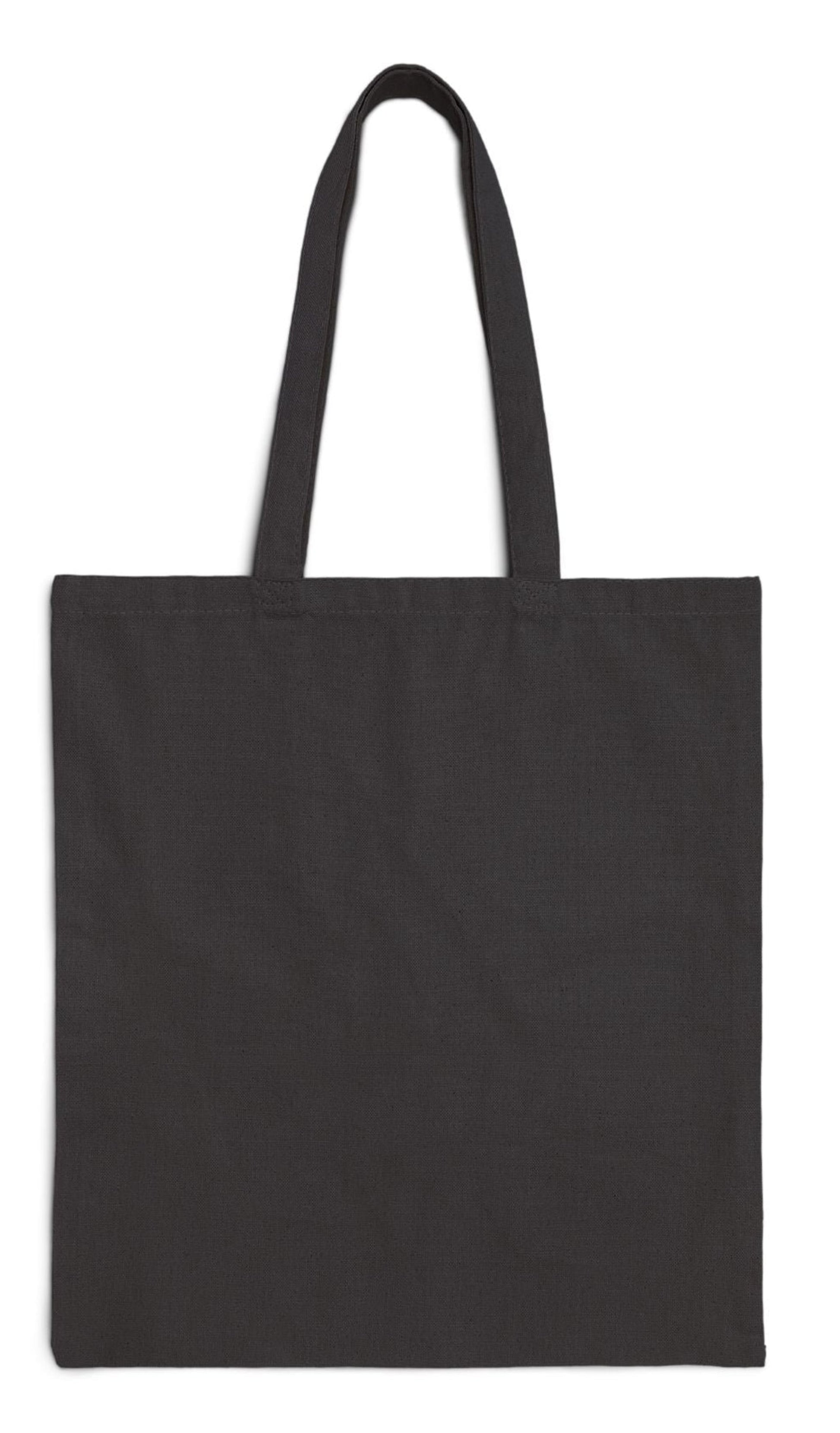 back of pet tote bag in black 15 x 16 seasde bright clouds