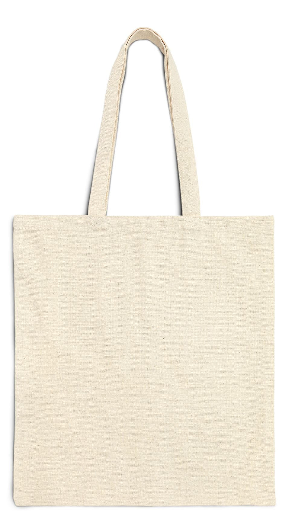 Travel Tote Bag Natural Color 15” x 16” Cotton Canvas Print on One Side. “Seaside Travel Bag” (Personalize it)