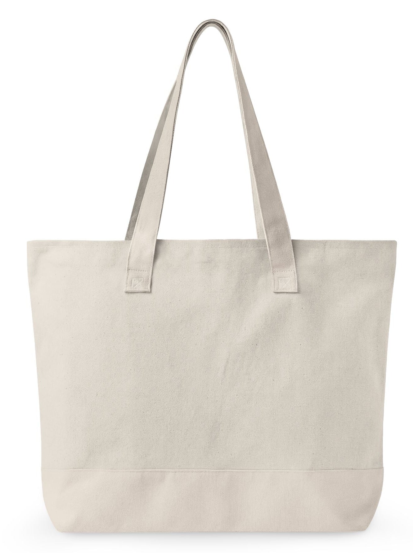 Personalized Beachside Teacher Tote Bag - Zippered Series