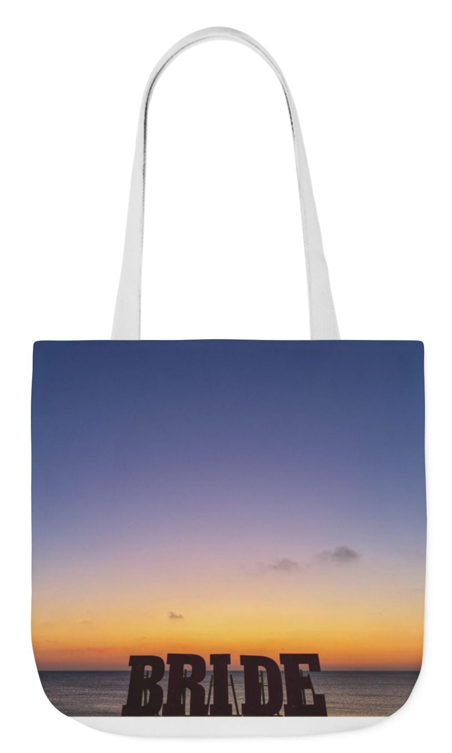 Personalized Daybreak Bride Bag| Choice of Pink or White Handles