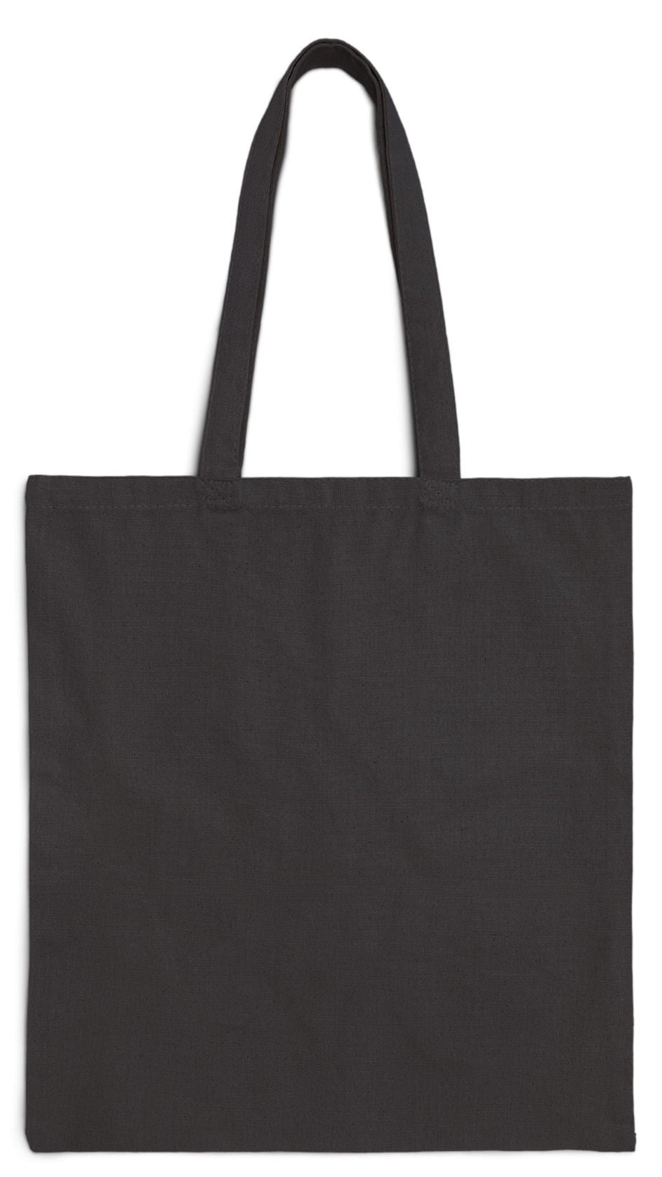 Art Tote Bag Black 15" x 16" Cotton Canvas Print on One Side. "Art in the Clouds"