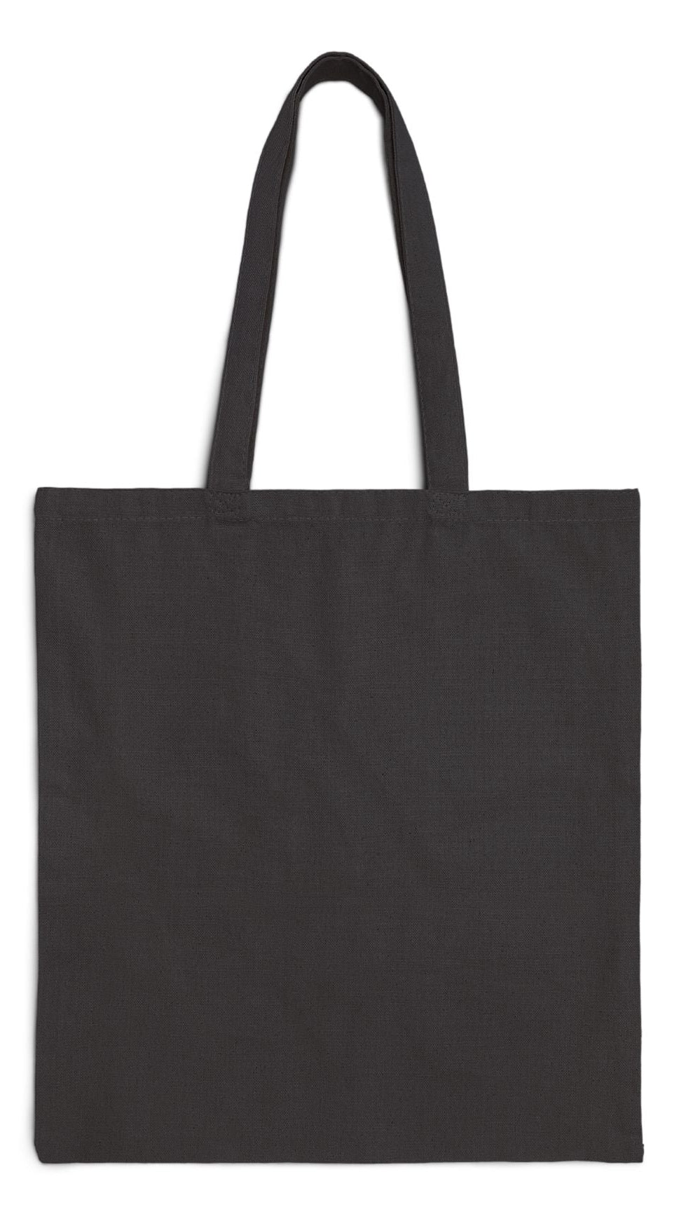 Birthday Tote Bag Black 15" x 16" Cotton Canvas Print on One Side. "Beachfront Birthday"