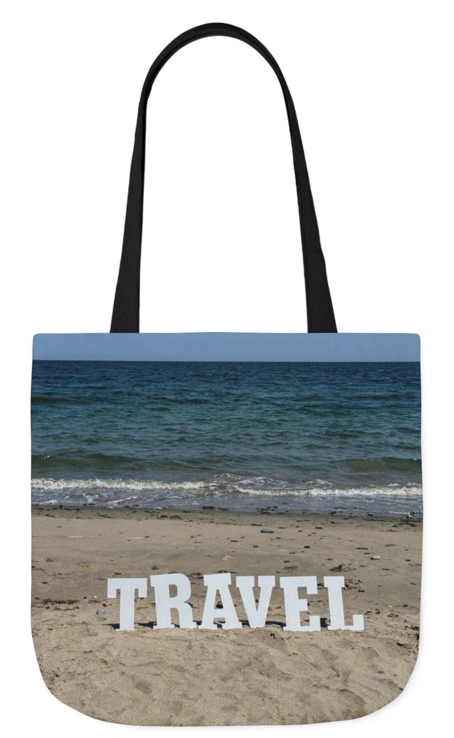 personalized travel tote bag 18 x 18 double sided