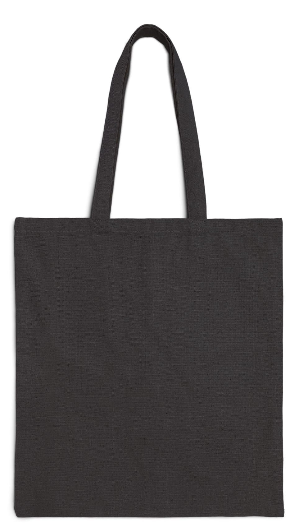 Birthday Tote Bag Black 15" x 16" Cotton Canvas Print on One Side. "Seaside Birthday"