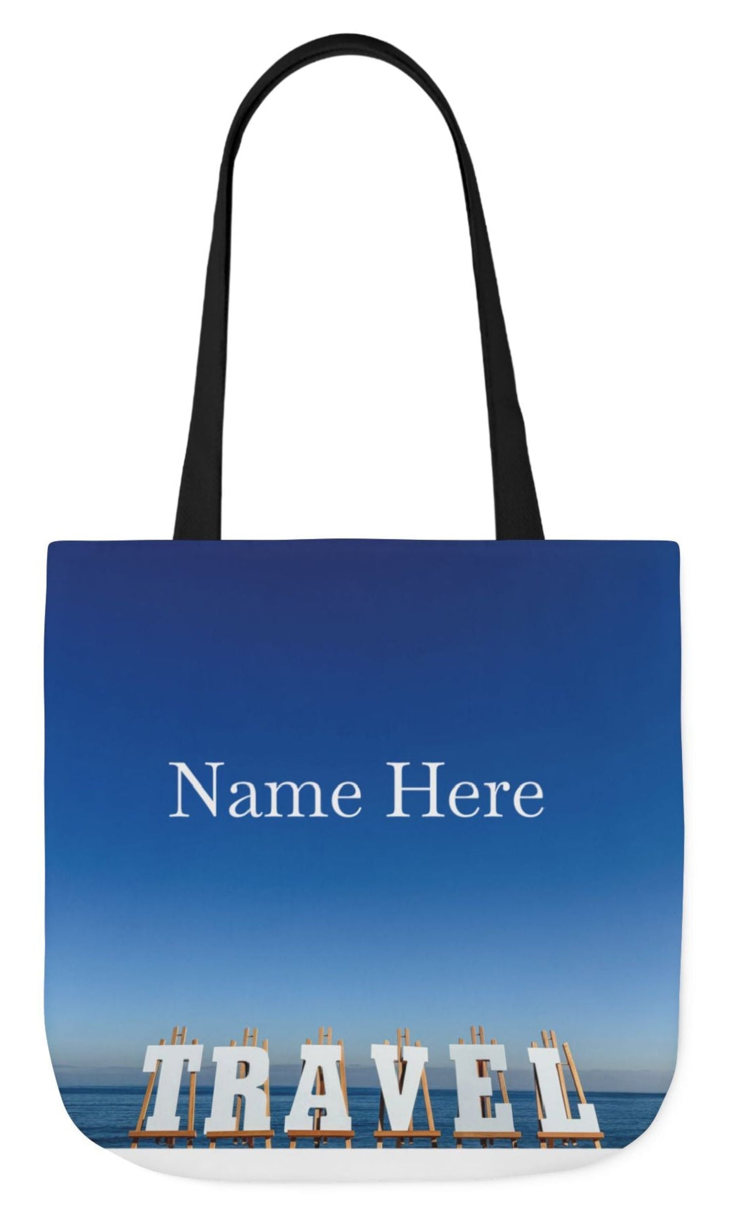 personalized travel tote bag 18 x 18