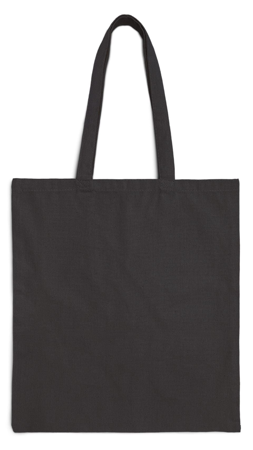 Art Tote Bag Black 15" x 16" Cotton Canvas Print on One Side. "Art in the Clouds"