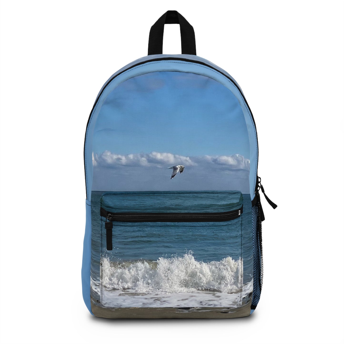 Lightweight Backpack with 4 Compartments, including a side bottle pocket and adjustable shoulder straps “Shorebird"