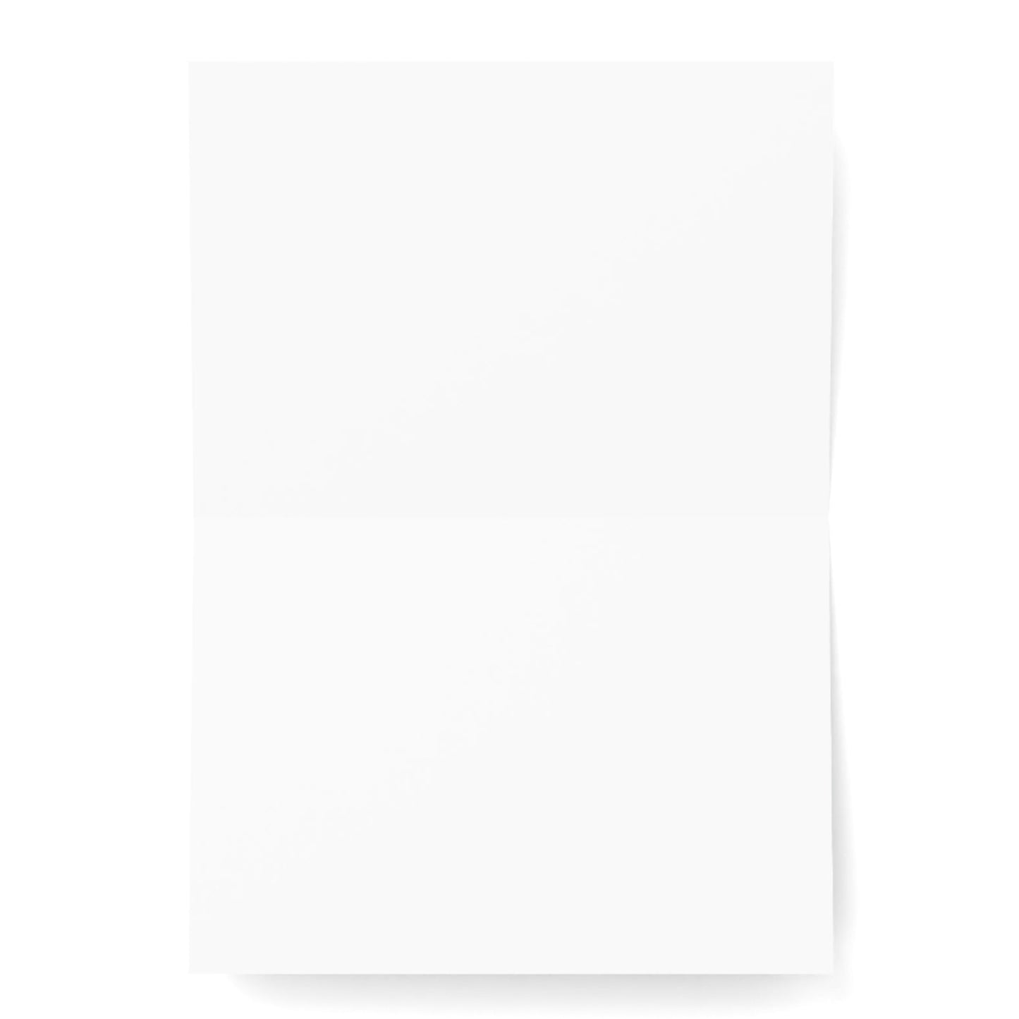 Happy Holidays Greeting Cards 10 Pack Blank inside with Envelopes. “Happy Holidays at the Beach”