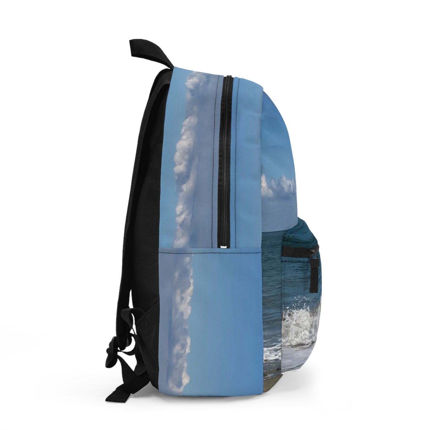 Lightweight Backpack with 4 Compartments, including a side bottle pocket and adjustable shoulder straps “Shorebird"