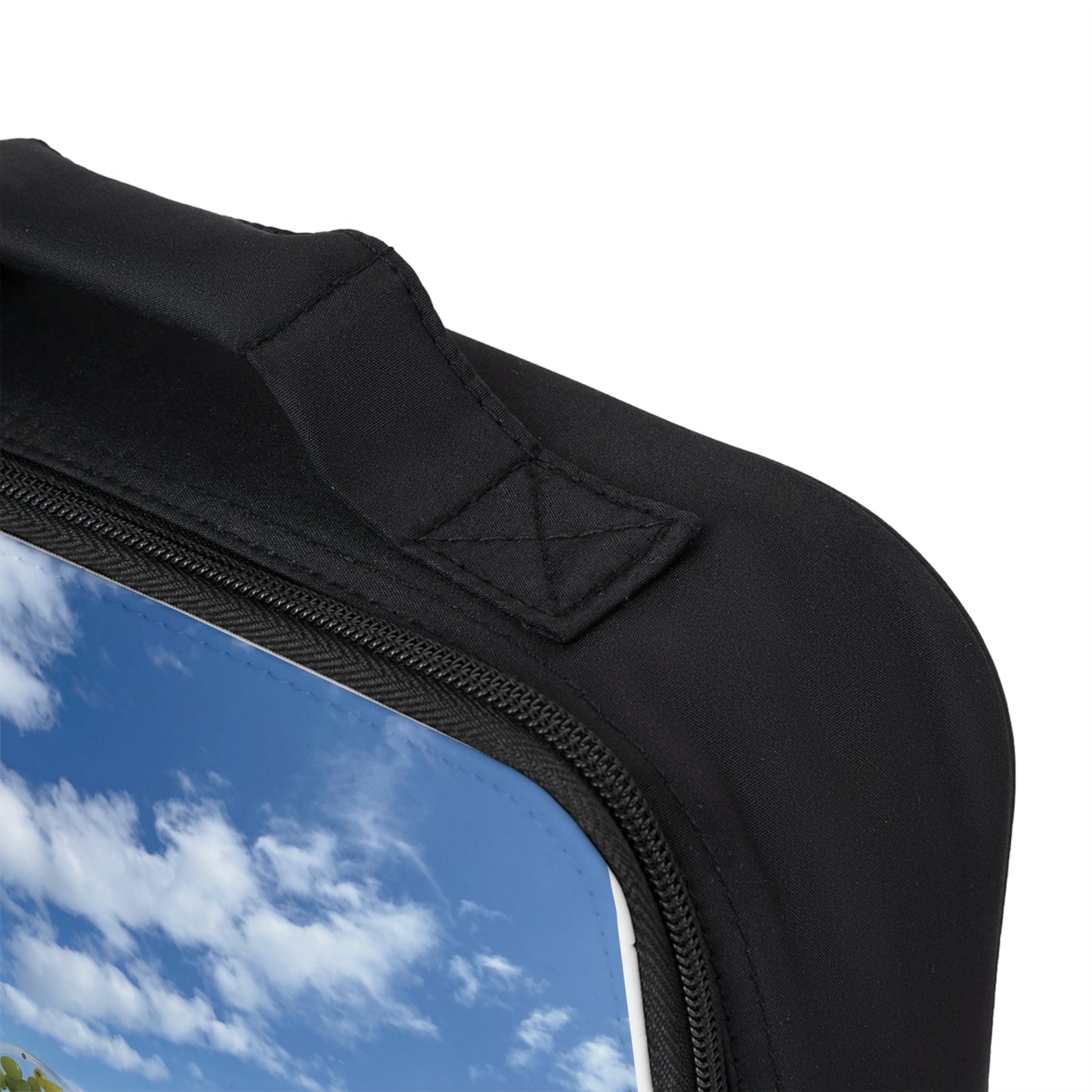 Seashore Lunch Bag in Black insulated with Handle