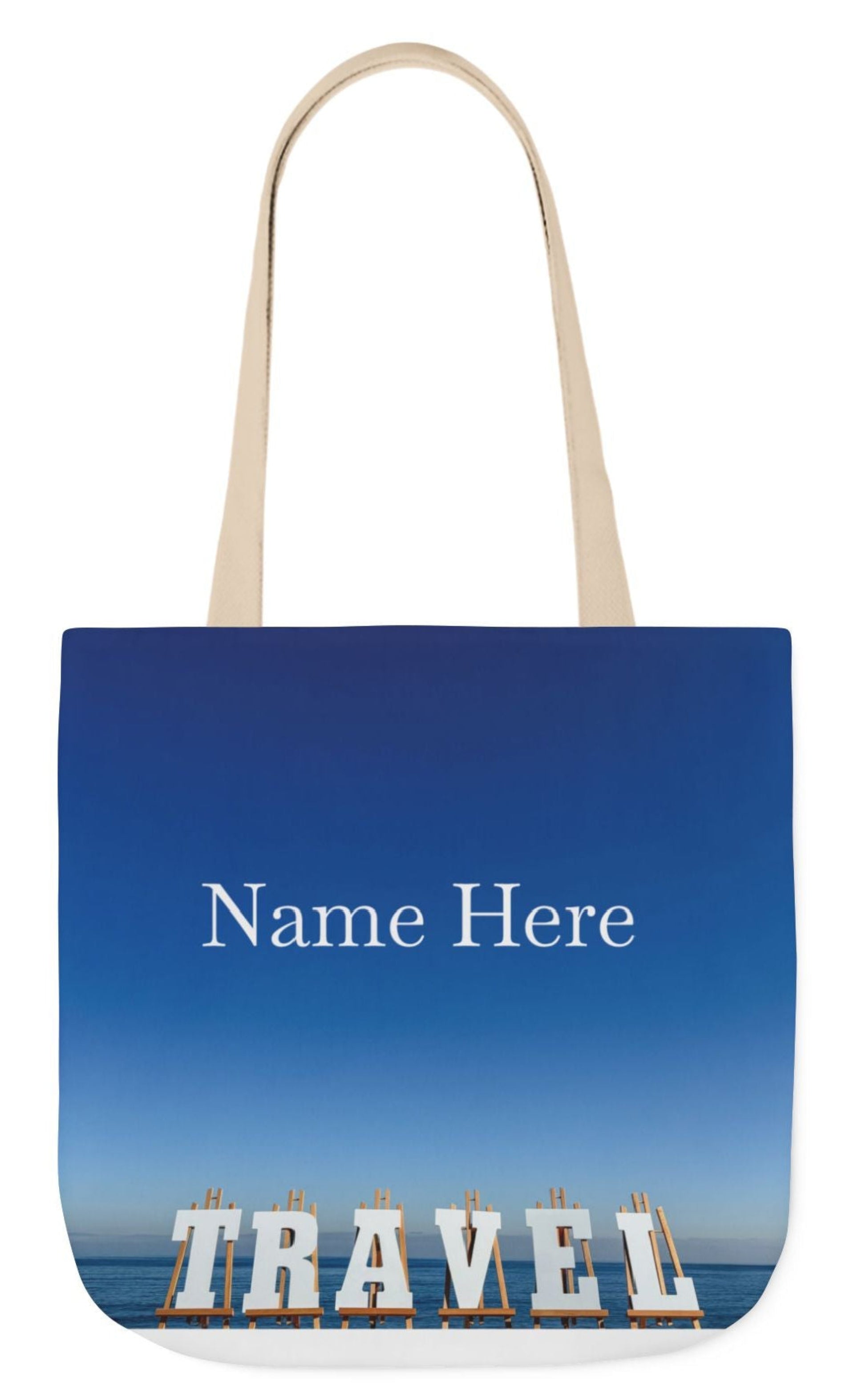 personalized travel tote bag 18 x 18