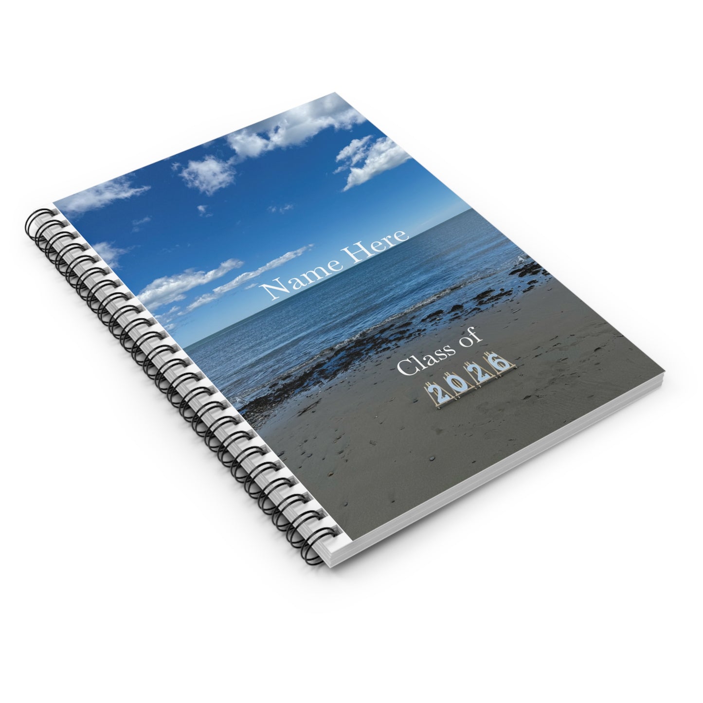 Personalized Class of 2026 Spiral Notebook - Ruled Line