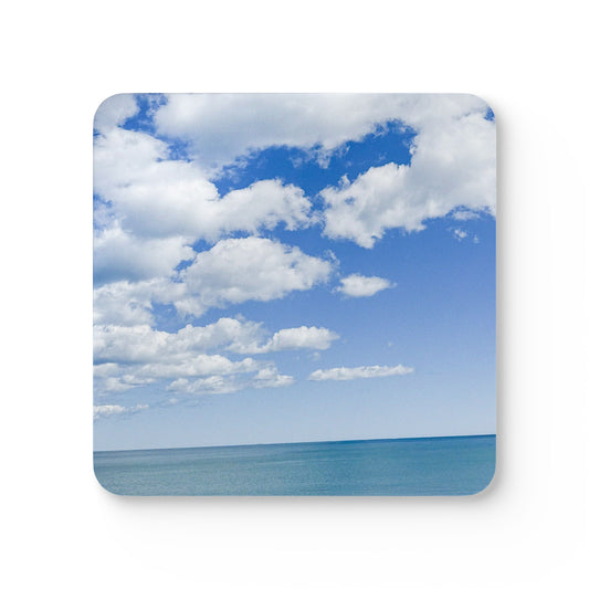 Coastal Coaster Set| Housewarming Gift| Seaside Bright Clouds