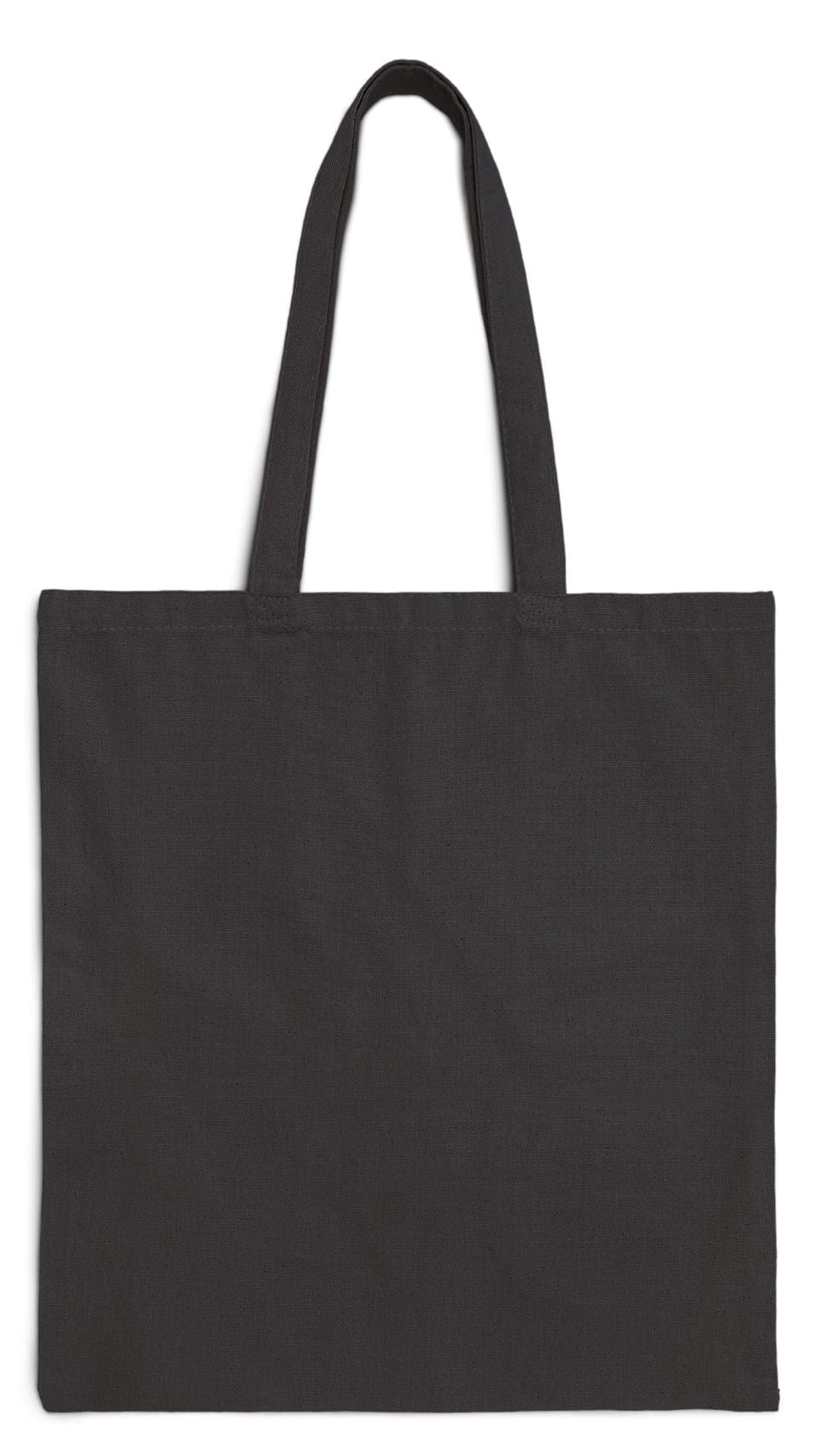 Floral Tote Bag Black 15" x 16" Cotton Canvas Print on One Side. " Seaside Flowers"