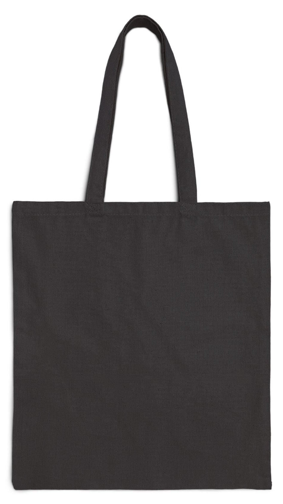 Everyday Tote Bag 15" x 16" Black Cotton Canvas “Seaside Daybreak”