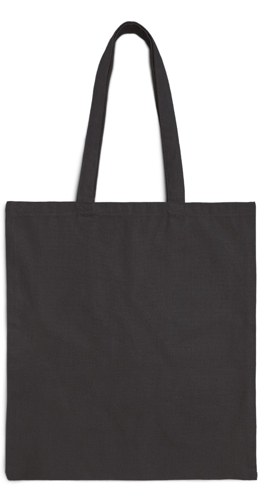 Floral Tote Bag Black 15” x 16” Cotton Canvas Print on One Side. "Shoreline Flowers in a Bottle"