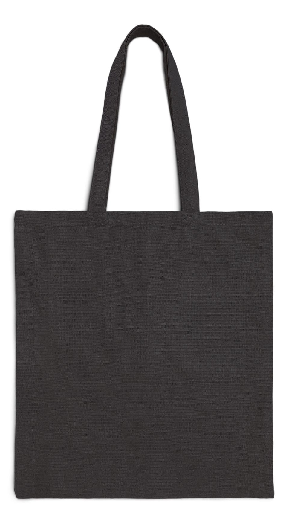 Birthday Tote Bag Black 15" x 16" Cotton Canvas Print on One Side. "Shoreline Birthday Personalized"
