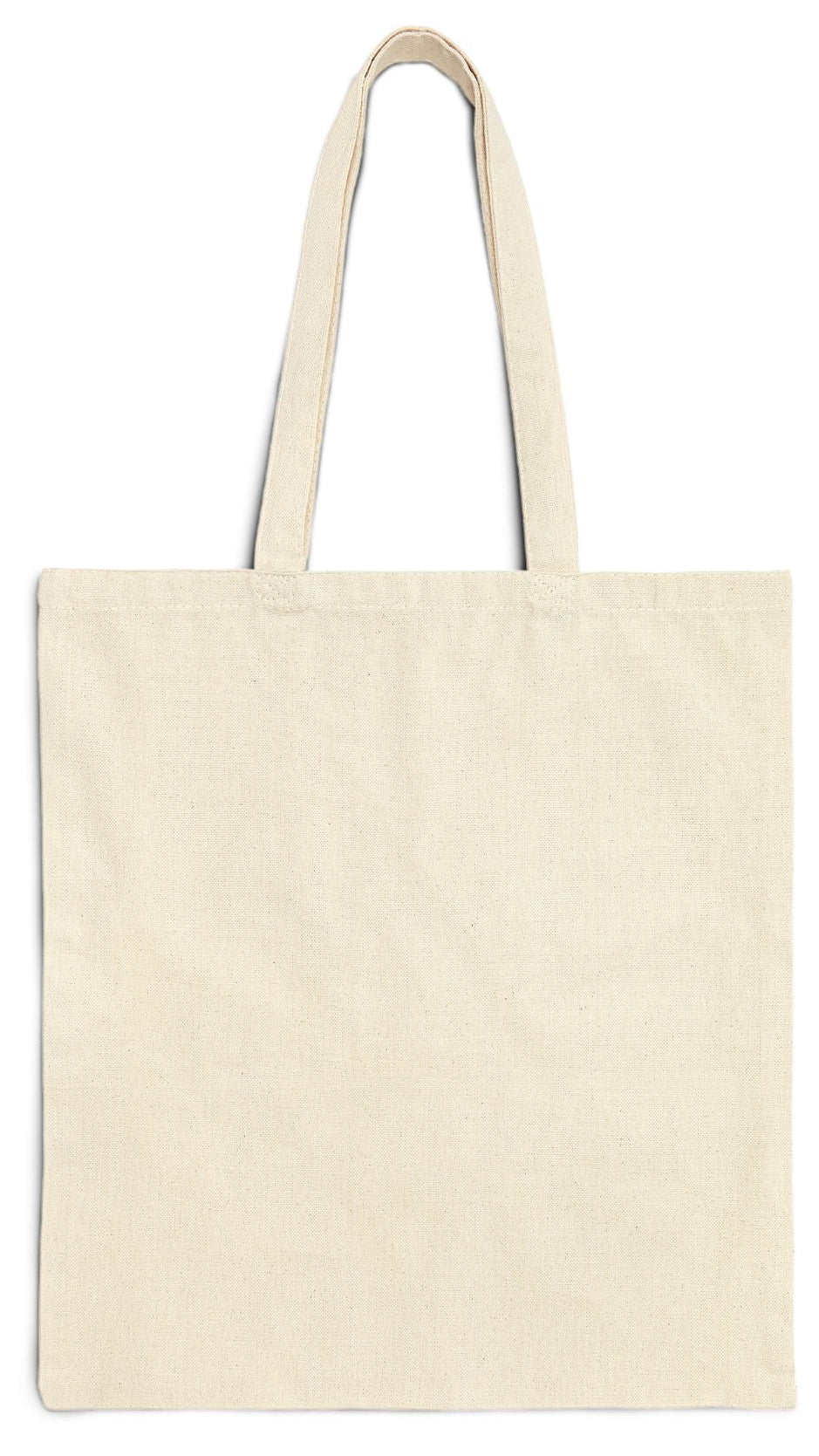 Recycle Tote Bag 15" x 16" Natural Color Cotton Canvas. "Beach Recycle Bag"