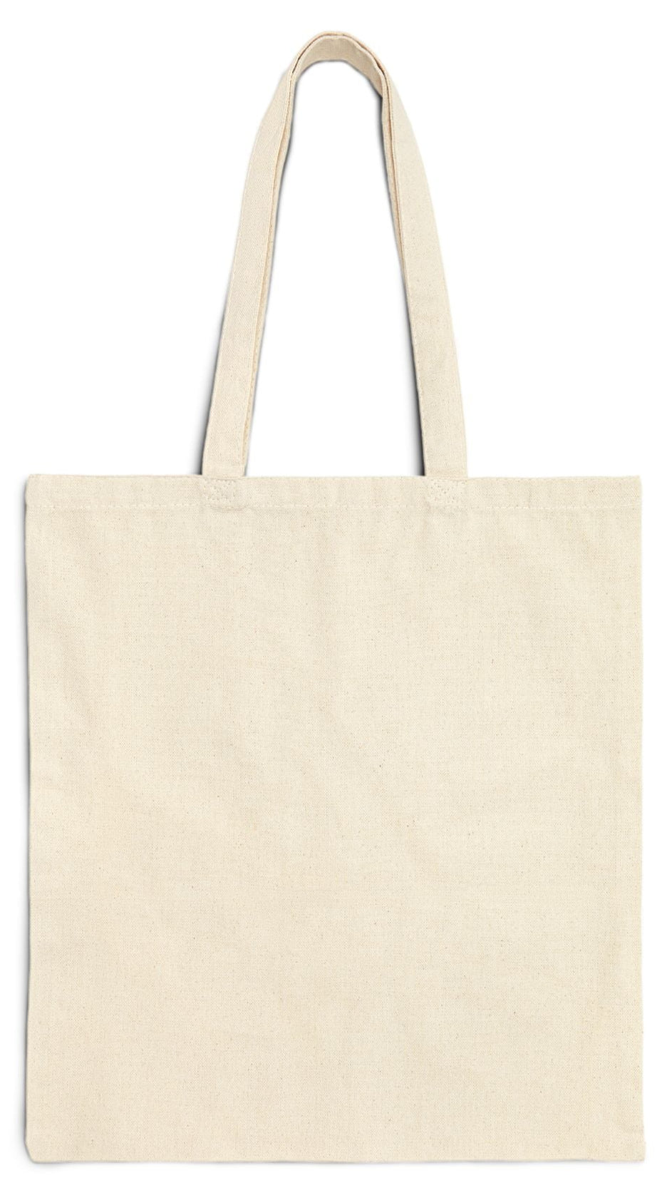 Food Tote Bag Natural Color 15” x 16” Cotton Canvas Print on One Side. "Beachy Food Bag"