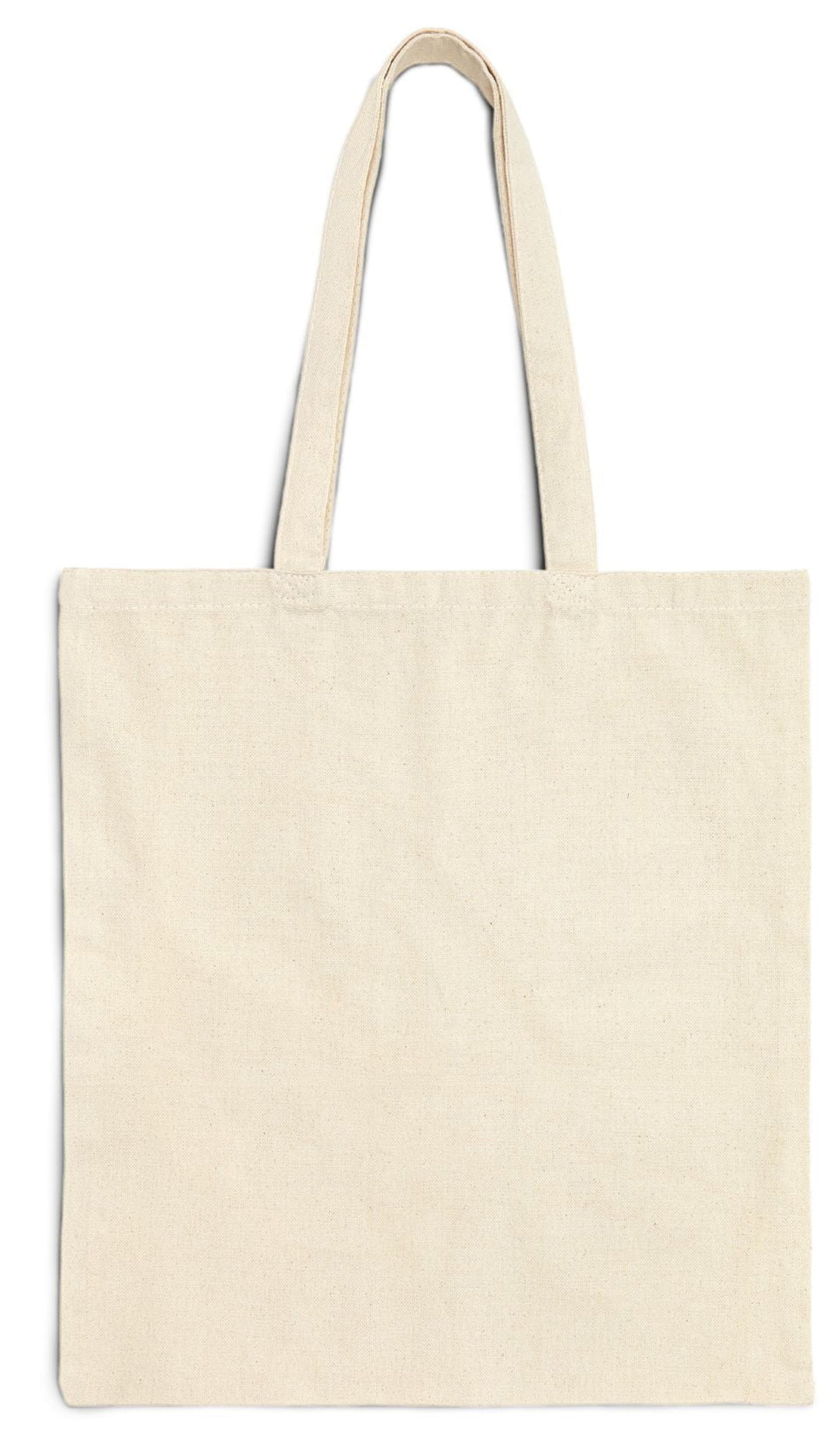 book tote bag back 15 x 16