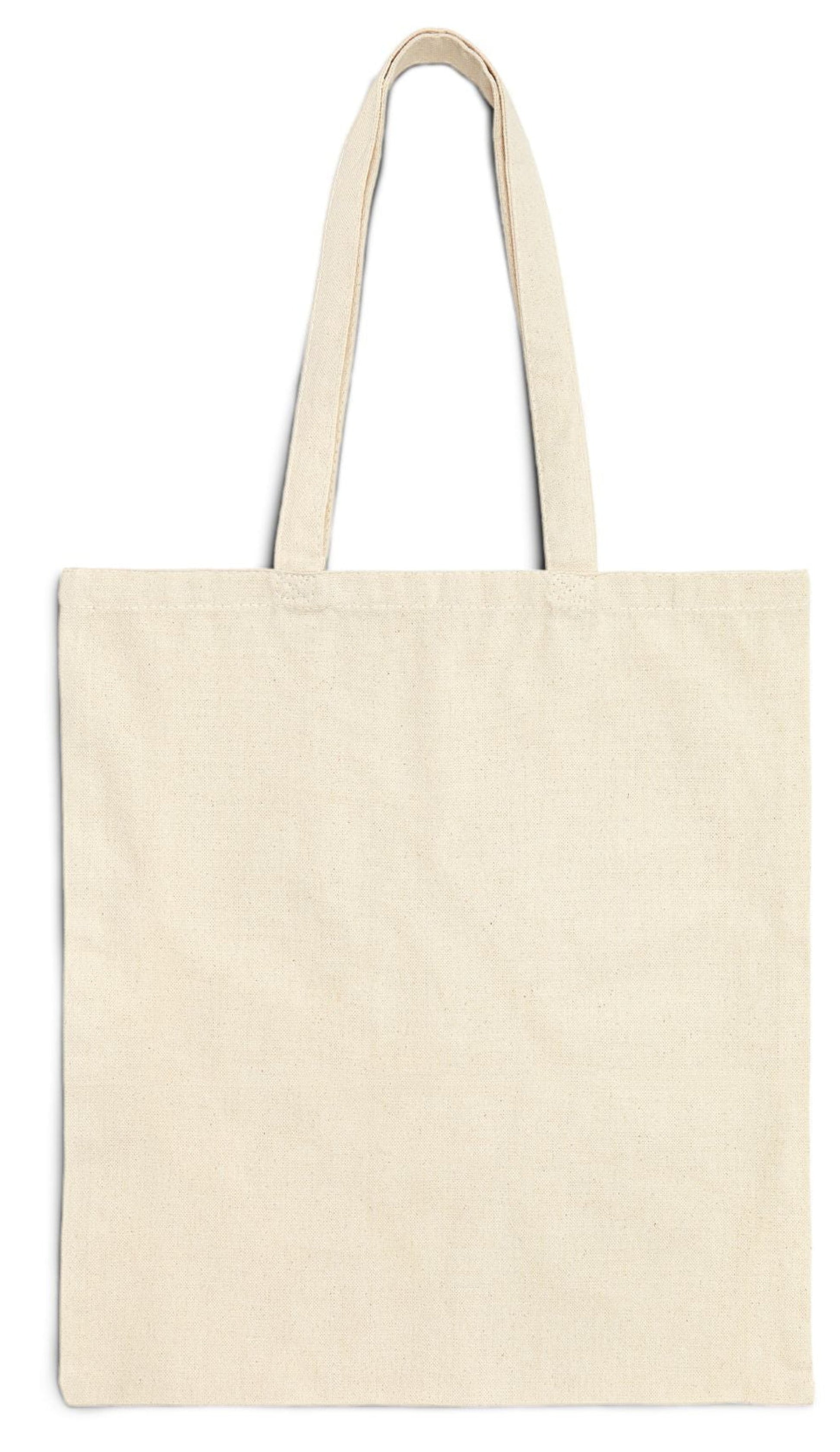 book tote bag back 15 x 16