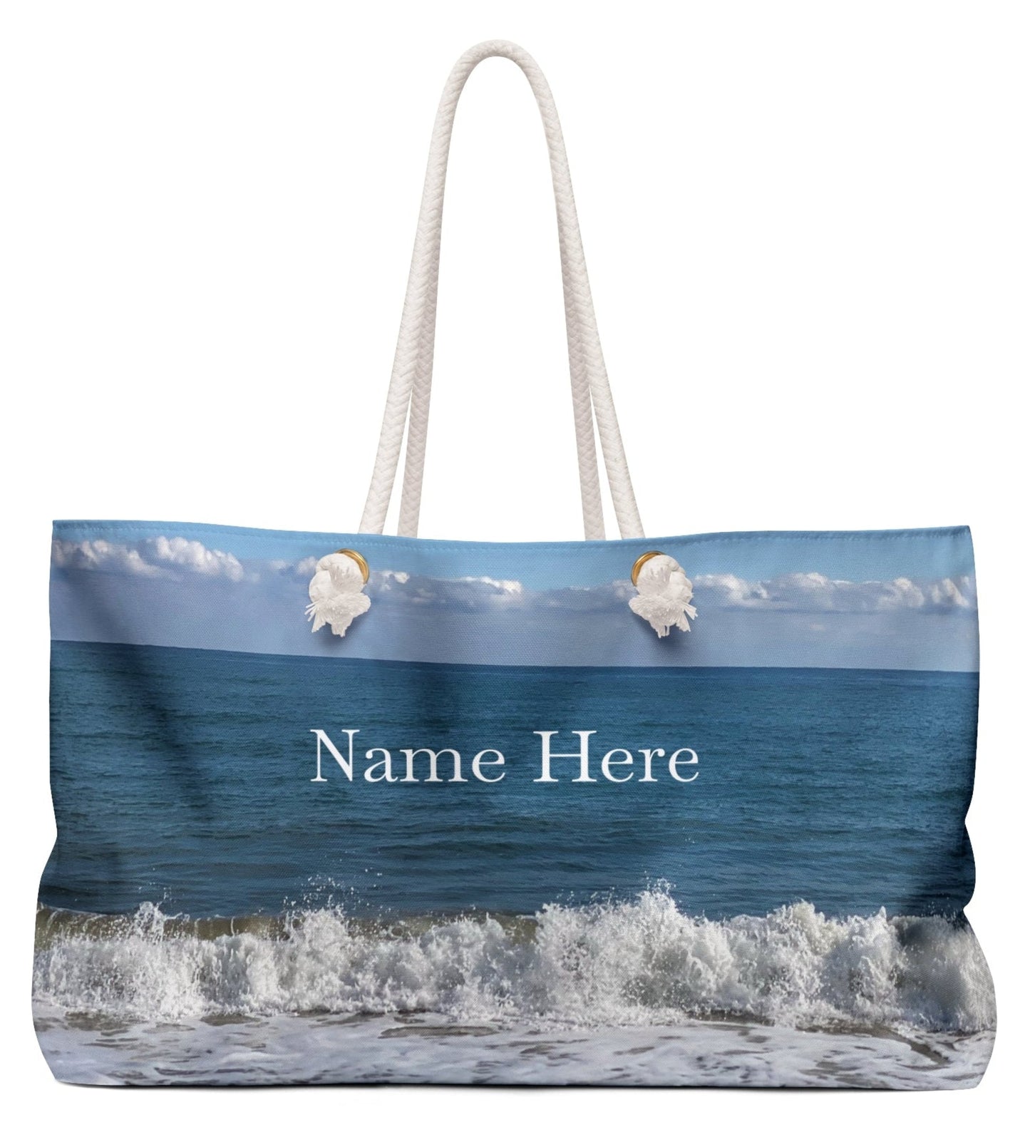 personalized weekender tote bag for travel