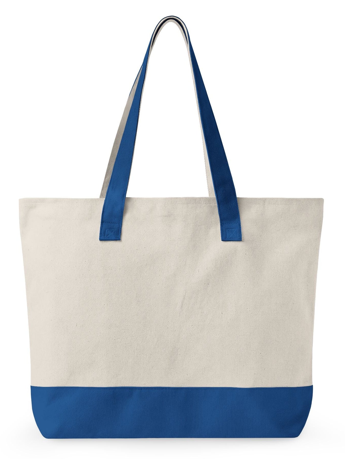 Personalized Seaside Gym Tote Bag - Zippered Series