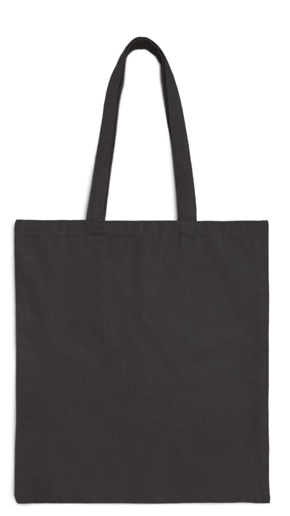 Floral Tote Bag Black 15" x 16" Cotton Canvas Print on One Side. "Beachy Flowers in a Bottle"