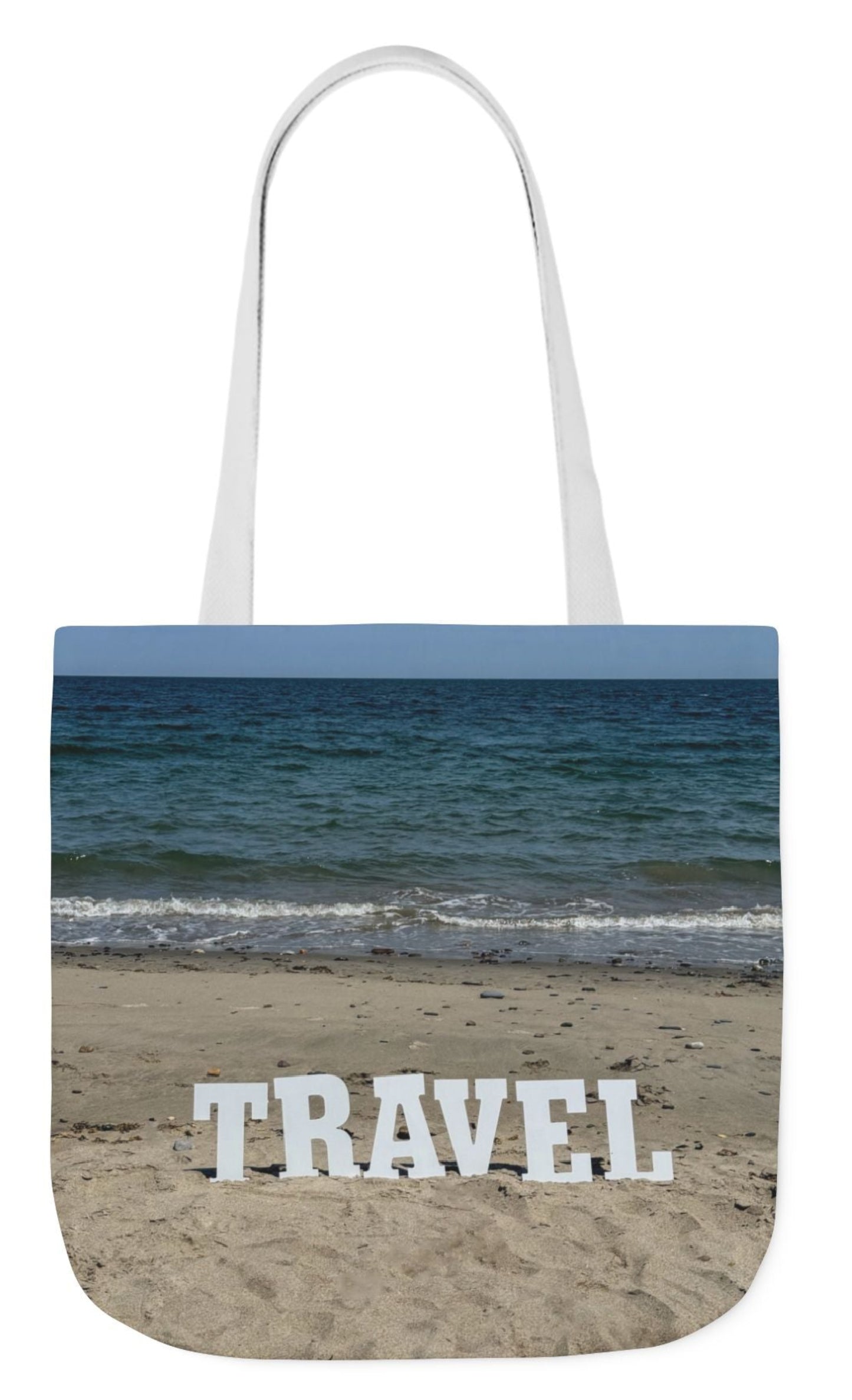 personalized double sided travel tote bag 18 x 18