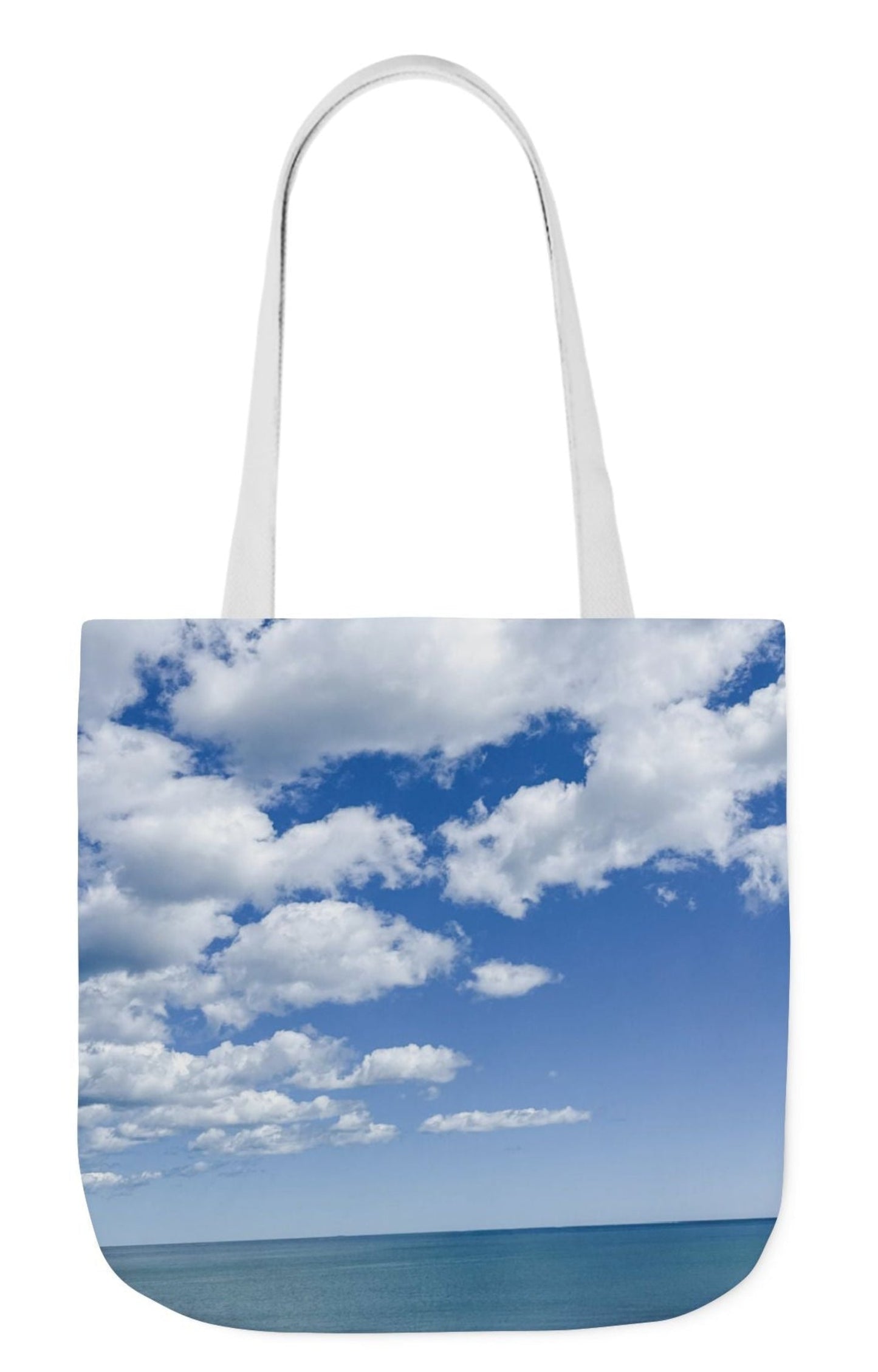 bride tote bag 18 x 18 with white handles
