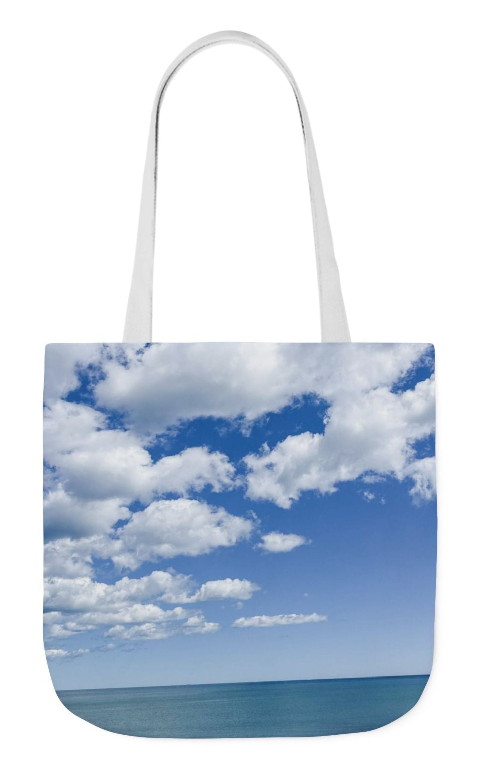 bride tote bag 18 x 18 with white handles