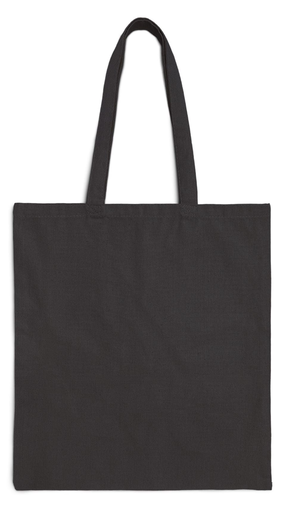 Birthday Tote Bag Black 15" x 16" Cotton Canvas Print on One Side. "Seaside Birthday" (Personalize it)
