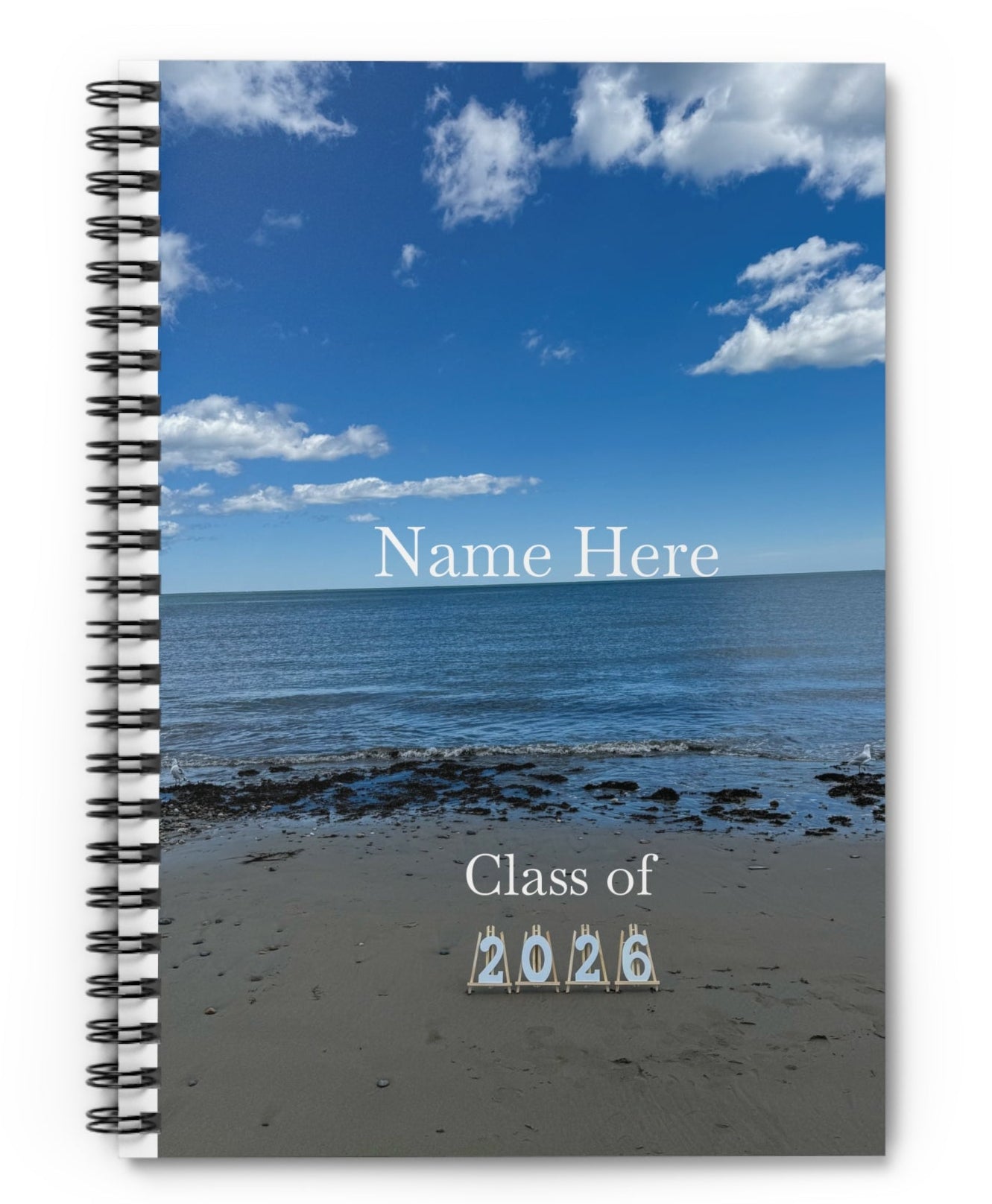 Personalized Class of 2026 Spiral Notebook - Ruled Line